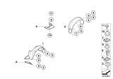 Diagram for 1996 BMW Z3 Fender Splash Shield - 51718397685