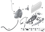 Diagram for BMW 440i xDrive Gran Coupe Door Latch Cable - 51217314287