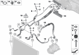 Diagram for BMW Alpina B7L xDrive A/C Hose - 64539119995