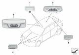 Diagram for BMW 228i xDrive Gran Coupe Interior Light Bulb - 63319891137