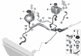 Diagram for BMW 320i xDrive Coolant Reservoir Cap - 17117639020