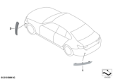 Diagram for BMW 330i Bumper Reflector - 63147420448