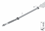 Diagram for 2018 BMW X1 Drive Shaft - 26108605878