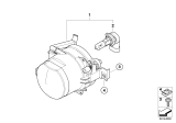 Diagram for BMW 745Li Fog Light - 63176943415