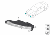 Diagram for BMW 740i xDrive Fog Light - 63177342954