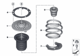 Diagram for BMW M2 Strut Bearing - 31302420596