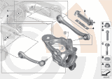 Diagram for 2008 BMW X5 Control Arm - 33322413629