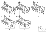 Diagram for 2005 BMW M3 Headlight Switch - 61319133024