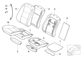 Diagram for BMW 535i xDrive Seat Cushion Pad - 52109118462