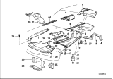 Diagram for BMW 840Ci Exhaust Heat Shield - 51488114549