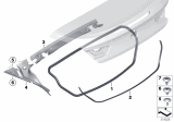 Diagram for BMW Alpina B6 xDrive Gran Coupe Weather Strip - 51767288203