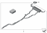 Diagram for 2020 BMW X6 Muffler - 18302458780