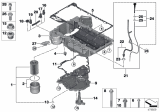 Diagram for BMW 750i xDrive Oil Pressure Switch - 12618614494