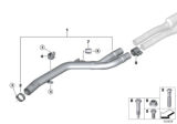 Diagram for BMW 840i Gran Coupe Exhaust Pipe - 18308744800