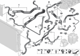 Diagram for 2020 BMW 530i xDrive Cooling Hose - 11538650981