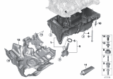 Diagram for 2020 BMW 530e Oil Pan - 11138580124