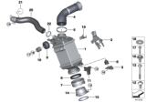 Diagram for BMW X1 Throttle Body Gasket - 11617633558