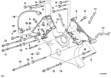 Diagram for BMW 540i Timing Cover - 11141729585