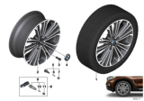 Diagram for 2020 BMW X4 Alloy Wheels - 36116877331