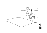 Diagram for BMW 2800CS Door Lock Cylinder - 51241810576