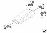 Diagram for BMW M2 Parking Assist Distance Sensor - 66209288224