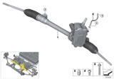 Diagram for BMW i3 Steering Gearbox - 32106891634