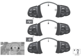 Diagram for BMW X6 Cruise Control Switch - 61319312725