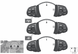 Diagram for 2017 BMW X6 Cruise Control Switch - 61319312725