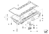 Diagram for 2008 BMW M6 Oil Pan Gasket - 11137836361