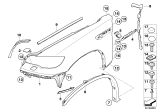 Diagram for 2010 BMW X5 M Bumper Reflector - 63147179991