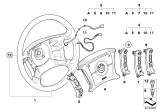 Diagram for 2004 BMW X3 Cruise Control Switch - 61316941489