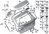 Diagram for BMW 328i xDrive Lift Support - 51247340975