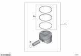 Diagram for BMW X5 M Piston Ring - 11257574822