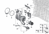 Diagram for BMW 540i Turbocharger - 11657934386