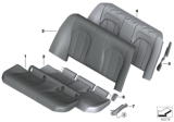Diagram for 2020 BMW 330i xDrive Seat Cushion Pad - 52207447831