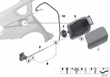 Diagram for 2015 BMW 535i GT xDrive Door Lock Actuator - 67117139398