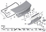 Diagram for BMW M760i xDrive Weather Strip - 51767357103