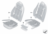 Diagram for 2011 BMW Z4 Seat Cushion Pad - 52109176141