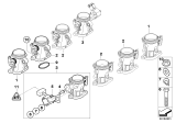 Diagram for BMW M3 Throttle Body Gasket - 13547838297