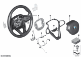 Diagram for 2020 BMW X6 Steering Wheel - 32307944575