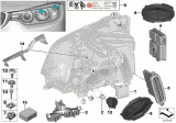 Diagram for BMW 335i Light Control Module - 63117398766