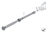 Diagram for BMW Axle Shaft - 26107567933