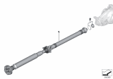 Diagram for 2020 BMW Z4 Drive Shaft - 26108667509