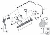 Diagram for BMW 328d Fuel Rail - 13537800601