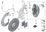 Diagram for BMW 540i xDrive Brake Pads - 34116889585