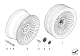 Diagram for 2002 BMW 745Li Alloy Wheels - 36116767394