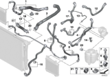 Diagram for BMW Z4 Coolant Reservoir Hose - 17128654832
