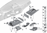 Diagram for BMW 530i xDrive Steering Column Cover - 51459396453