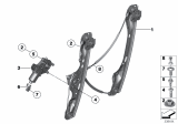 Diagram for BMW X1 Window Regulator - 51332990385