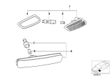 Diagram for 1998 BMW Z3 M Bumper Reflector - 63148389696